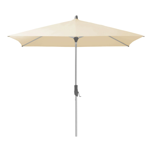 Alu-Smart parasoll 2,1x1,5m - taupe (tygkvalitet 4)