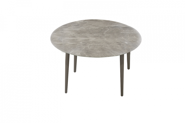 Gloria matbord Ø120 cm - taupe