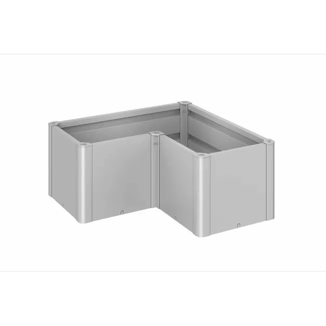 Belvedere MINI planteringsbädd L100 - metallic silver