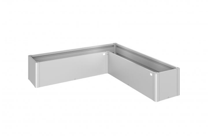 Belvedere MINI planteringsbädd L200 - metallic silver
