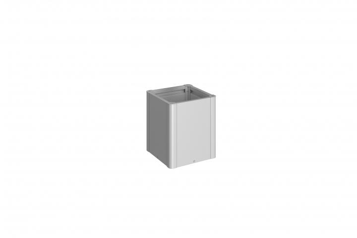 Belvedere MIDI planteringsbädd 50 - metallic silver