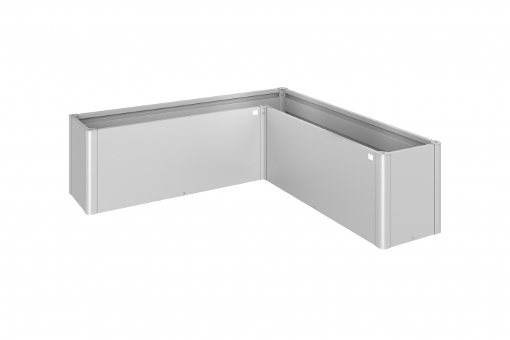 Belvedere MIDI planteringsbädd L200 - metallic silver