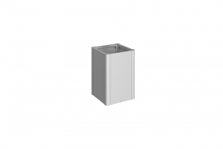 Belvedere MAXI planteringsbädd 50 - metallic silver