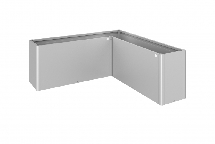 Belvedere MAXI planteringsbädd L200 - metallic silver