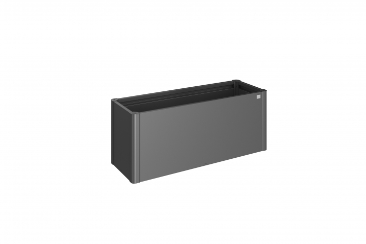 Belvedere MIDI planteringsbädd 150 - metallic mörkgrå