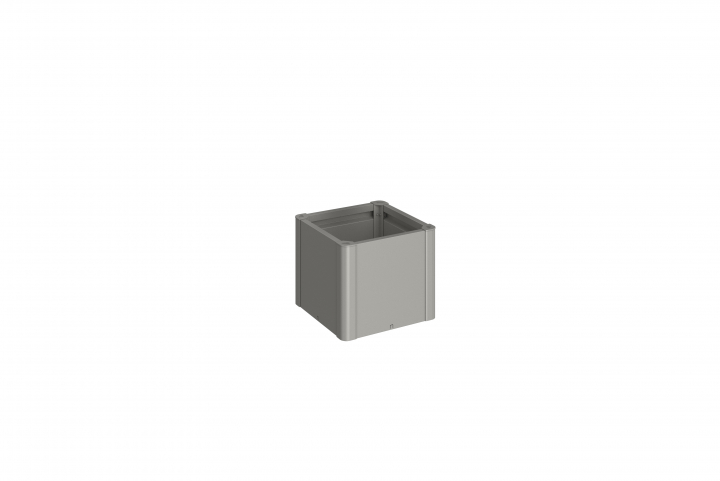 Belvedere MINI planteringsbädd 50 - metallic kvarts-grå