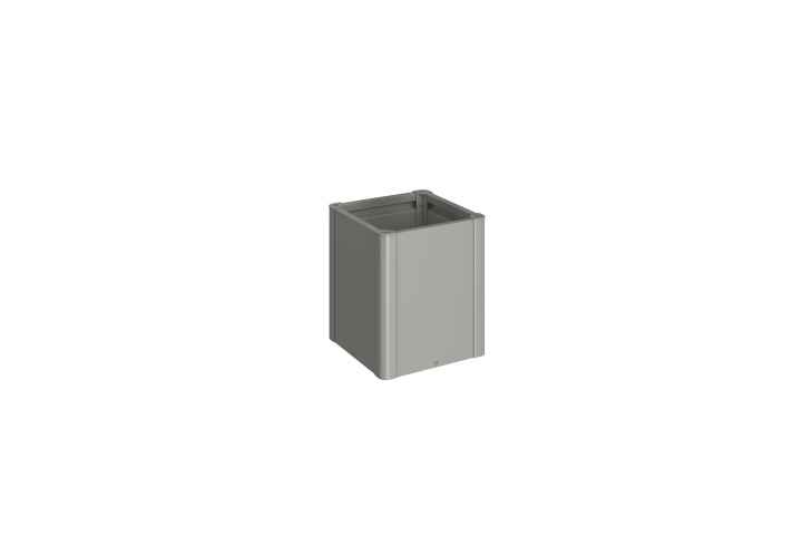 Belvedere MIDI planteringsbädd 50 - metallic kvarts-grå