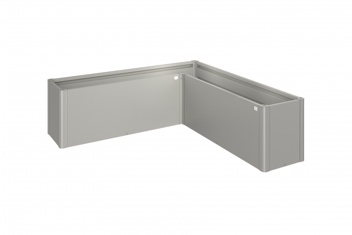 Belvedere MIDI planteringsbädd L200 -metallic kvarts-grå
