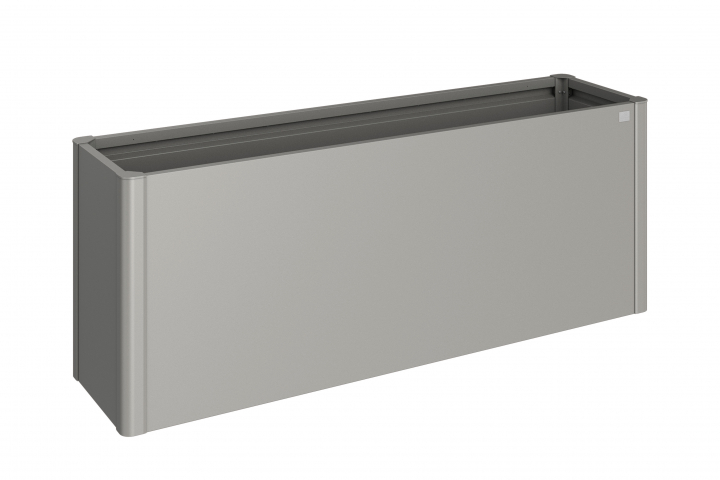 Belvedere MAXI planteringsbädd 200 - metallic kvarts-grå
