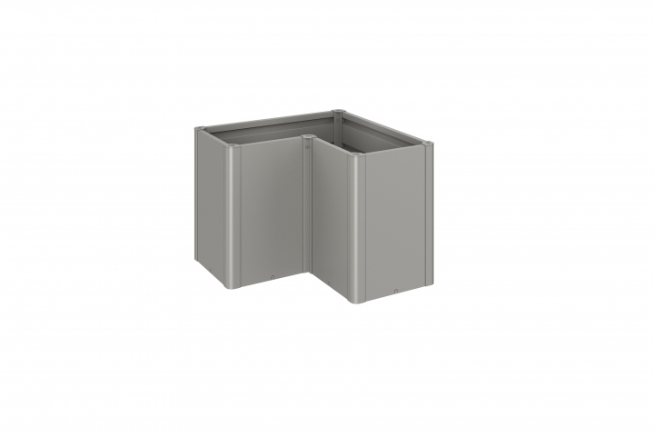 Belvedere MAXI planteringsbädd L100 - metallic kvarts-grå