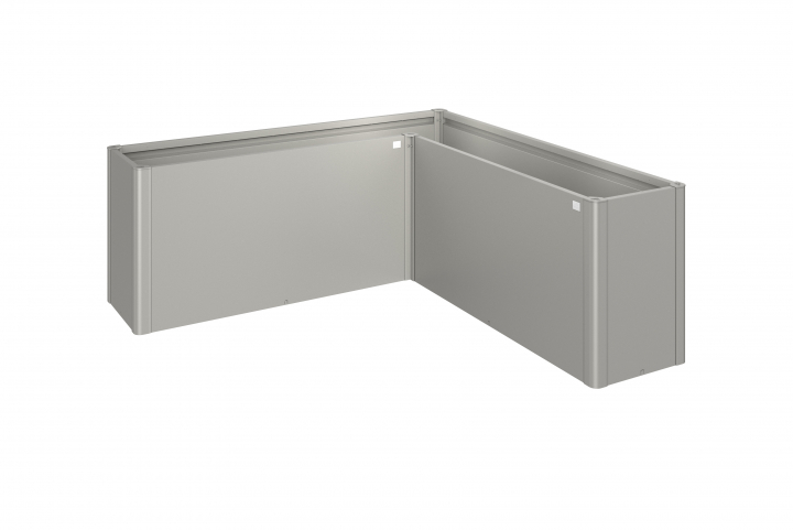 Belvedere MAXI planteringsbädd L200 - metallic kvarts-grå