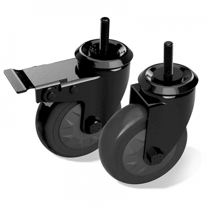 Caster Kit Låshjuls - Set, 2 - Pack