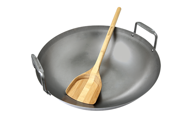Carbon Steel Wok / Wokpanna XL, L