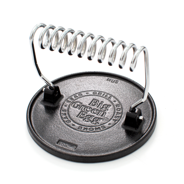 Cast iron grill press