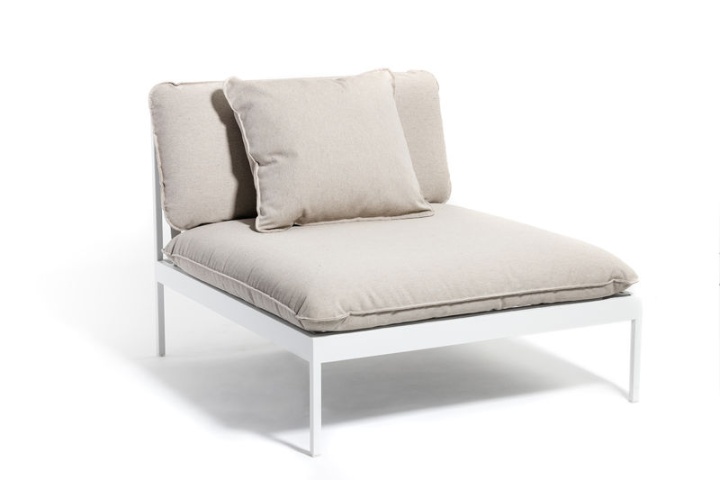 Bönan lounge mittdel - light grey/light grey Ash