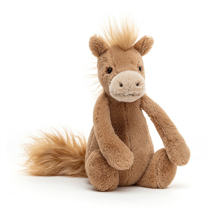 Bashful Pony, Small - Brun
