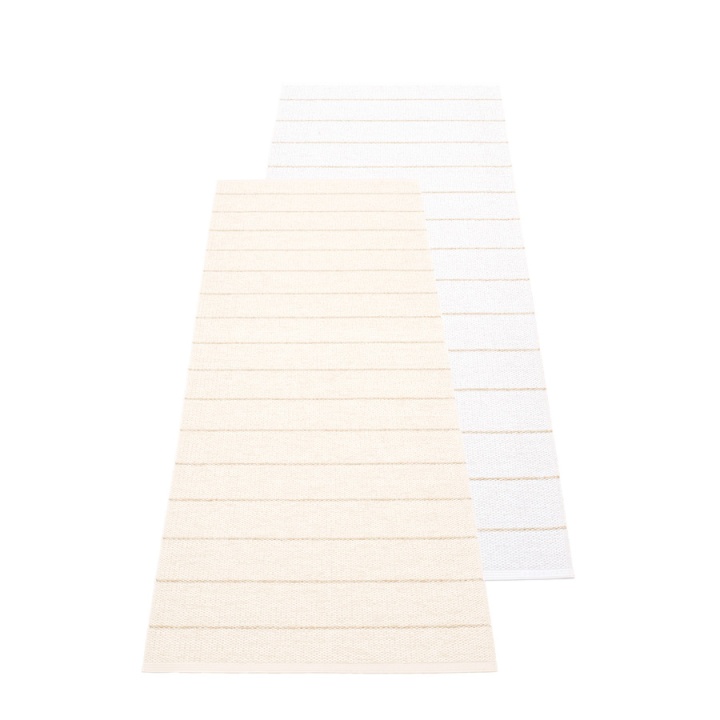 Carl Matta - Vanilla/white - 70x270 Cm