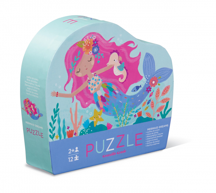 Mermaid Dreams mini-pussel, 12 bitar