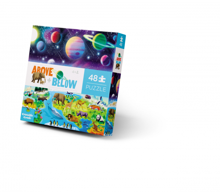 Above & Below/Earth & Space pussel, 48 bitar