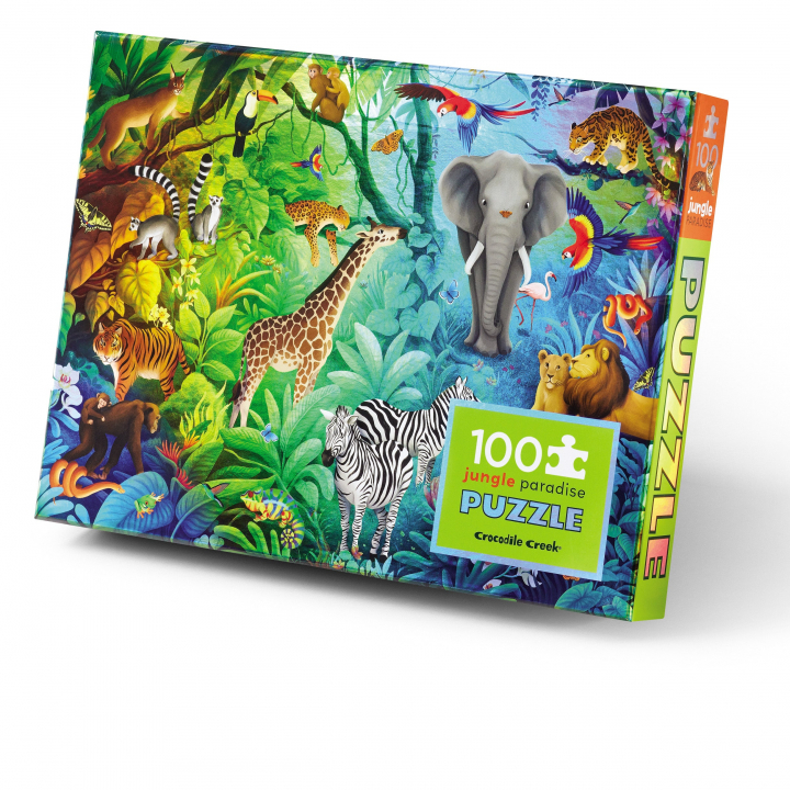 Jungle Paradise holografiskt pussel, 100 bitar