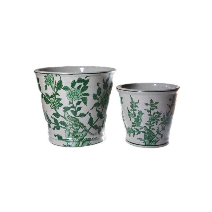 Kruka - Grön - Liten