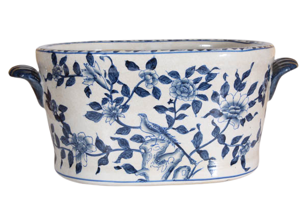 Jardinière Kruka, Liten - Blå Fågel