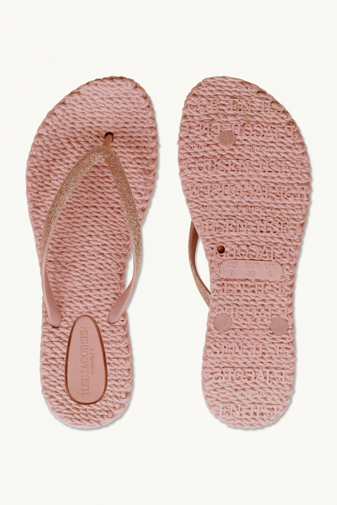 Flip Flops med glitter, 36 - misty rose
