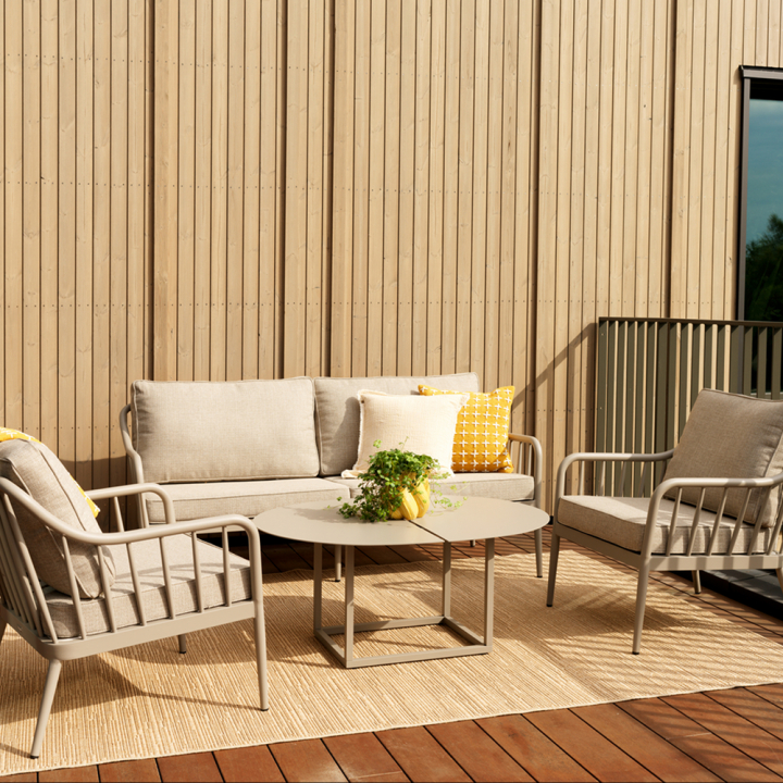 Coleville soffgrupp - khaki/burlap beige