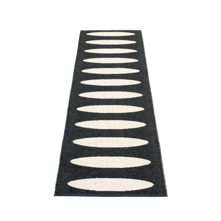 Ella Matta - Black/vanilla - 70x300 Cm