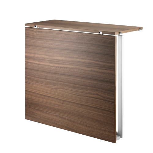 String fällbord 78x30 - valnöt/vit