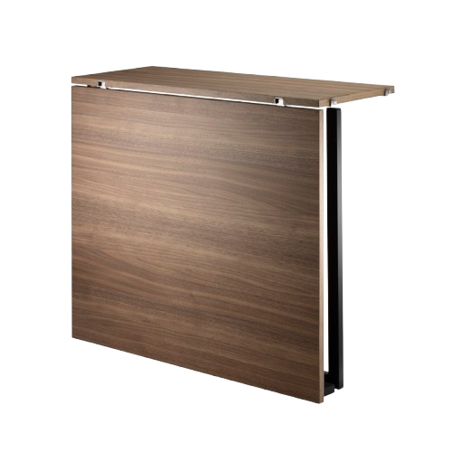 String fällbord 78x30 - valnöt/svart