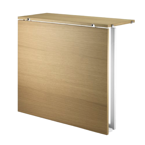 String fällbord 78x30 - ek/vit