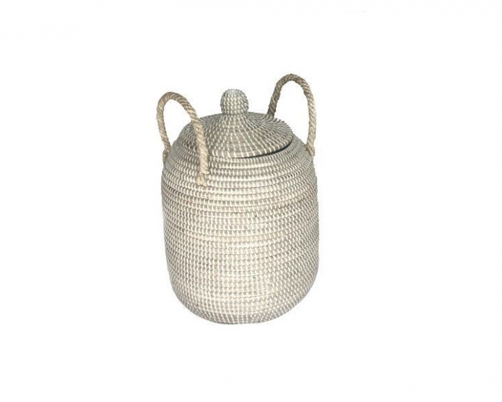 Kumba Korg, Small - Natur/vit