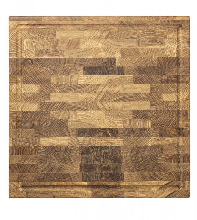 BBQ Butchers Block / Skärbräda 40x40 Cm - Ek