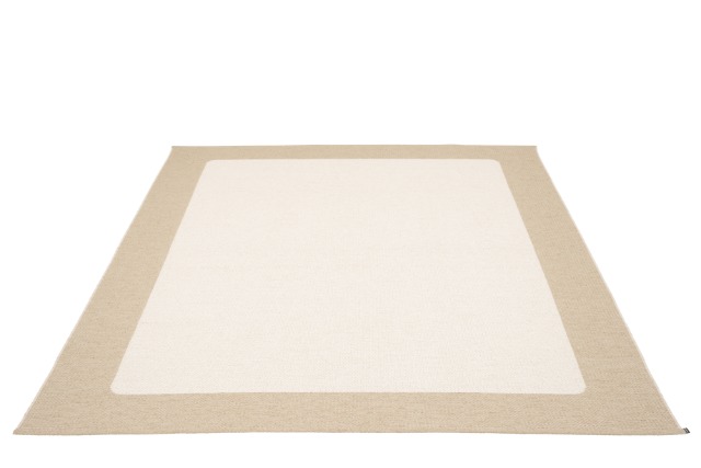 Ilda matta - beige/vanilla 180x180 cm