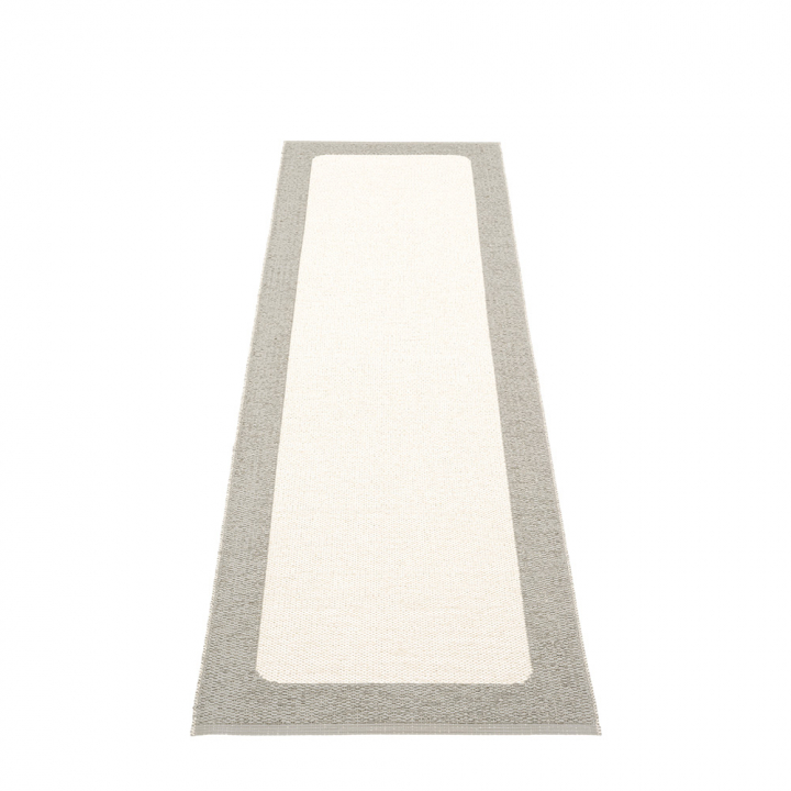 Ilda matta - warm grey/vanilla 70x240 cm