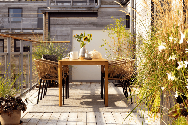 Joe / Delta matgrupp - teak/natur