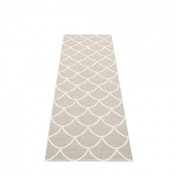 Kotte matta - linen/white 70x375 cm