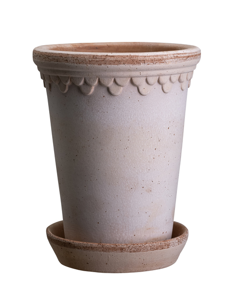 Köpenhamn kruka raw hög, Ø 14 H19 cm - rose