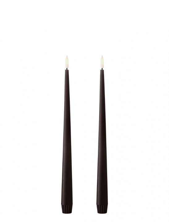 LED kronljus 30 cm, 2-pack - espresso
