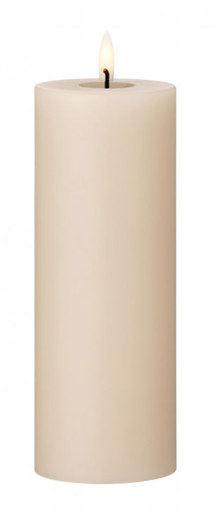 LED blockljus 20 cm - ice latte