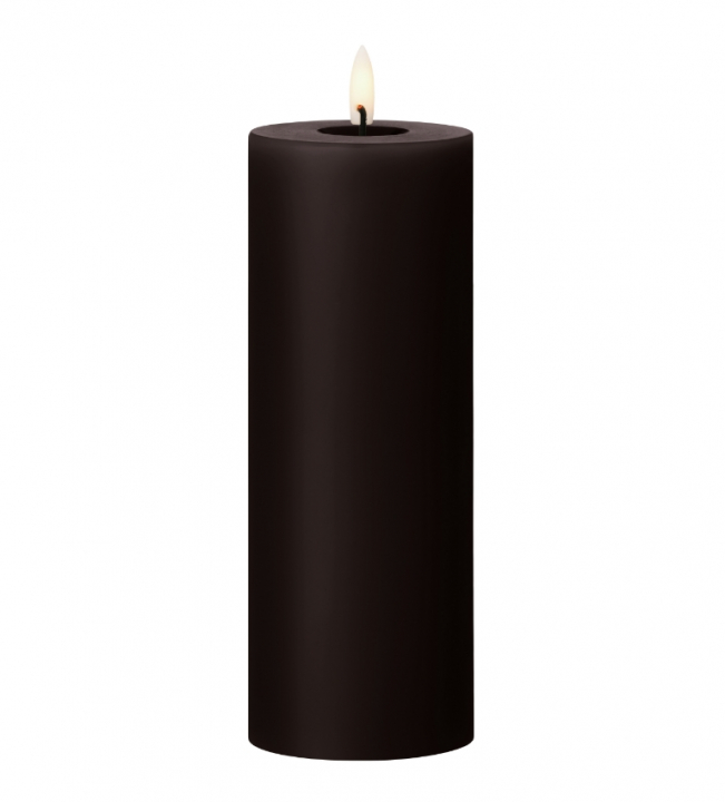 LED blockljus 20 cm - espresso