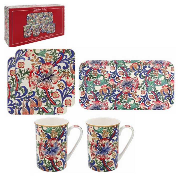 New Golden Lily Present - Set 5 Delar