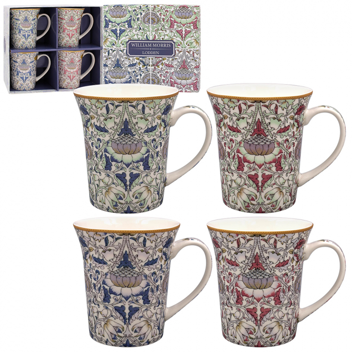 Lodden Lustre muggar, 4-pack