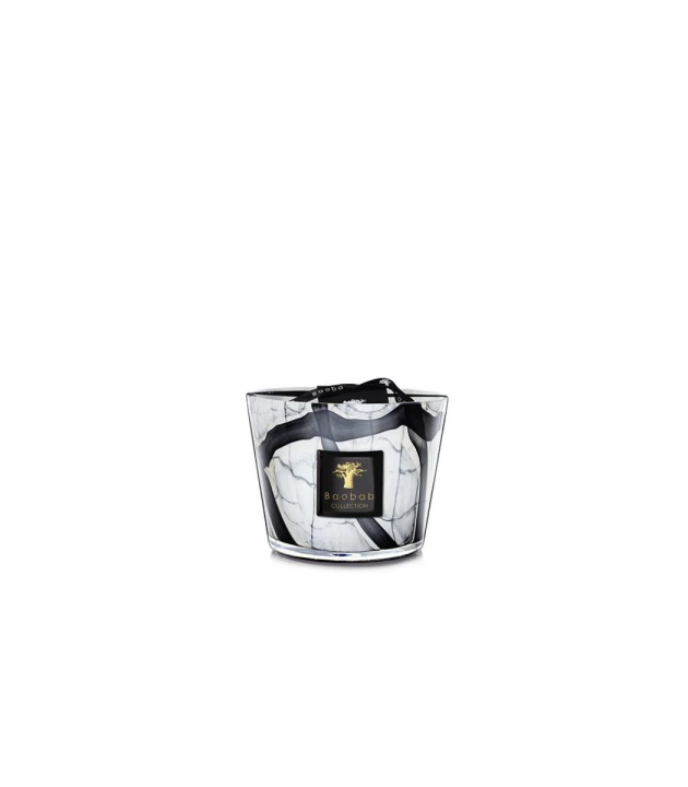 Max doftljus H10 cm - stones marble