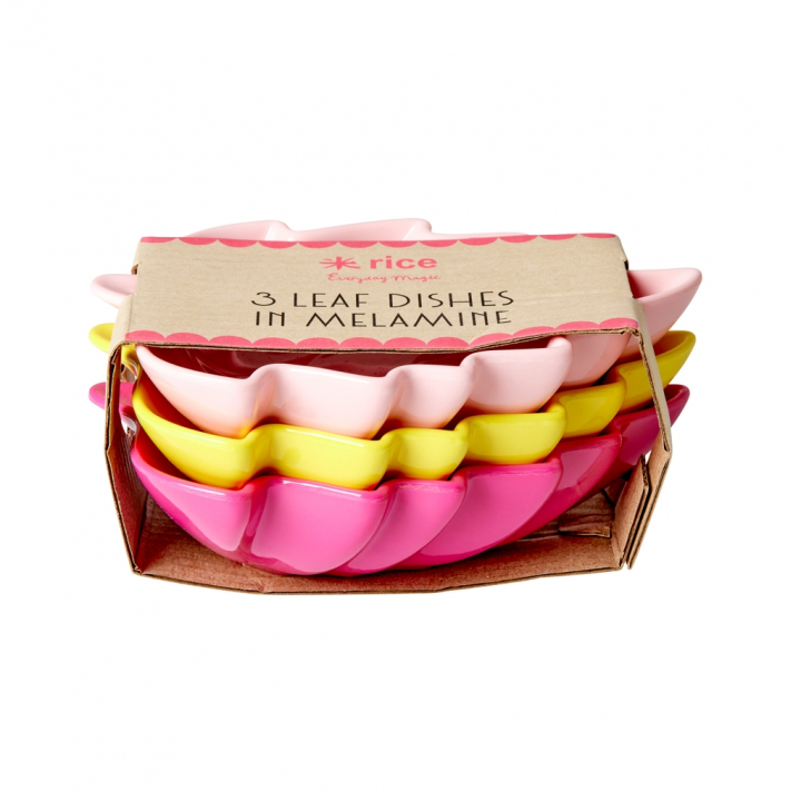 Leaf Melamin Fat, 3 - Pack