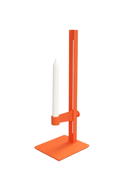 String museum ljusstake - orange