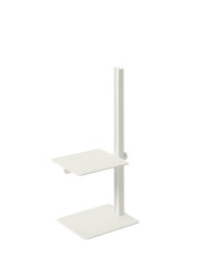 String museum sidobord - vit