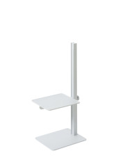 String museum sidobord - aluminium