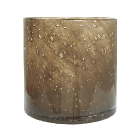 Lagoon Ljuslykta H 15 Cm - Beige/brun